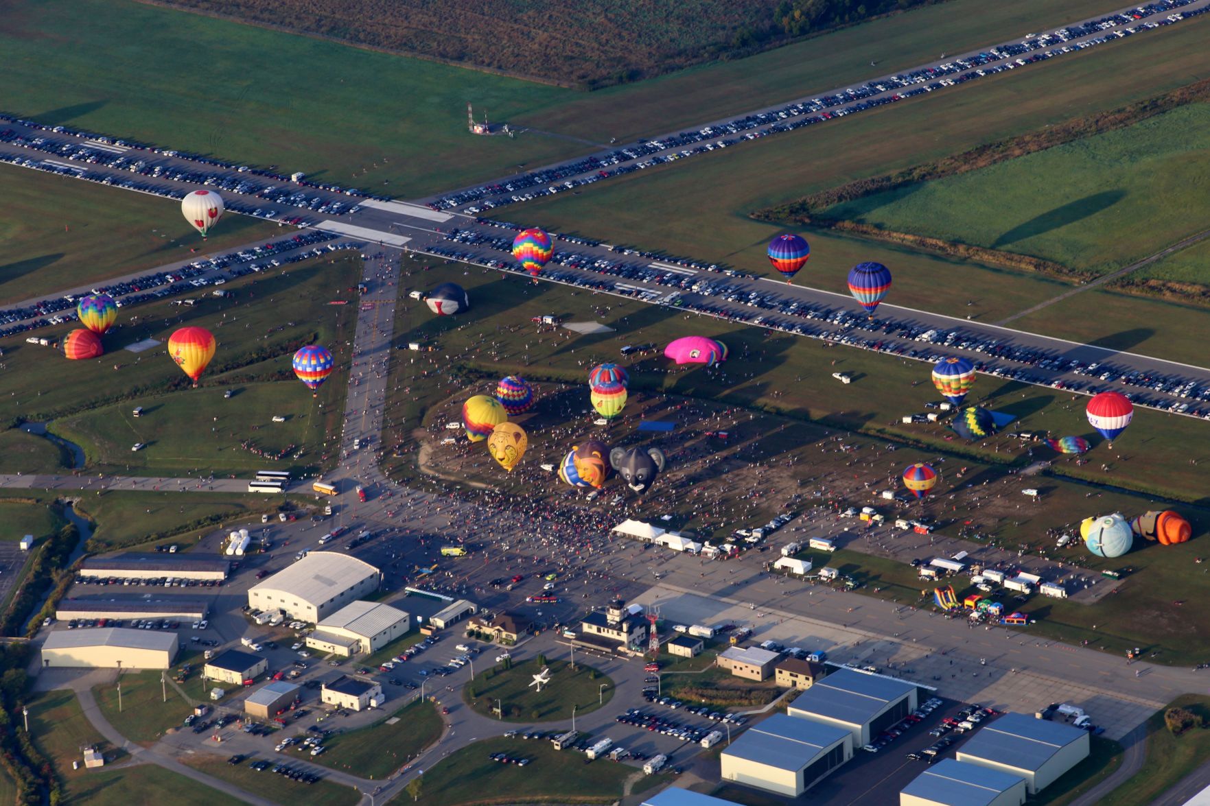 Adirondack Balloon Festival, Sunday morning
